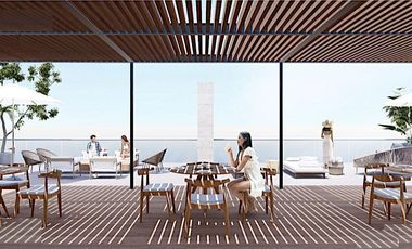 Departamento a pasos del mar en Zona Hotelera Sur de Cozumel, pre construcción