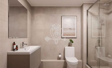 Departamento nuevo en venta en Providencia. Conectividad.