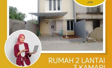 Rumah Baru 2 Lantai 600 Juta Dekat Polda Banten