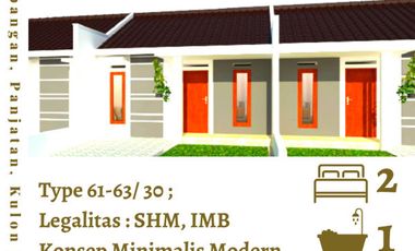 Rumah mewah konsep minimalis modern lingkungan sangat asri