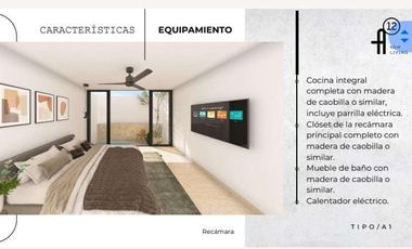 Departamento Temozon Aurelia 12