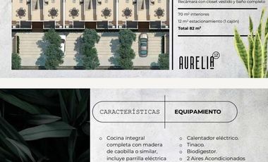 Departamento Temozon Aurelia 12