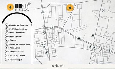 Departamento Temozon Aurelia 12