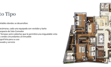 Departamentos de lujo a estrenar junto  a Bosques de las Lomas