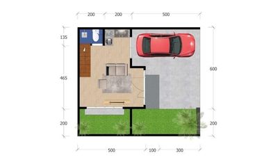 Rumah 2 Lantai Surakarta Uns