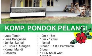 Rumah Komplek Pondok Pelangi, Karya Baru, Pontianak, Kalimantan Barat