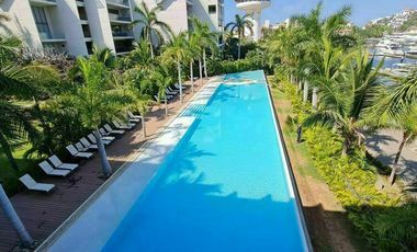 Departamento en venta con terraza con vista a la marina, en Ixtapa