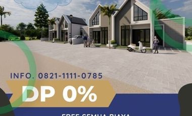 Rumah Nol DP di Kediri Free Semua Biaya