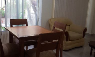 Renta departamento amoblado, Urdesa Central, cercano al Bco Pacifico