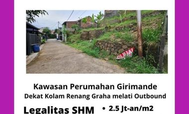Tanah Kapling Girimande Dekat Jl. AH. nasution Arcamanik