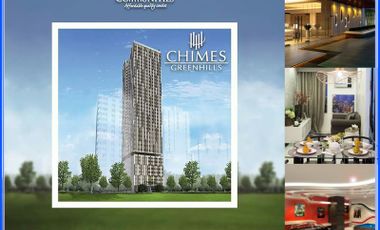 Affordable Spacious Studio Unit for Sale near Greenhills San Juan - Chimes Greenhills by Robinsons Land