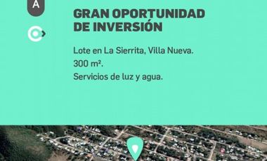 GRAN OPORTUNIDAD DE INVERSION EN LA SIERRITA, VILLA NUEVA