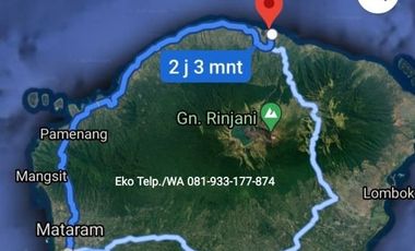Dijual Cepat Tanah Tambak 150 hektar Lombok Utara