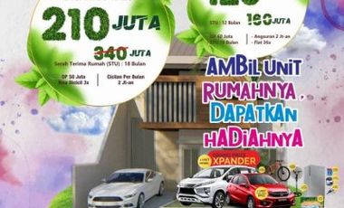 Rumah Cash 210 JT Lokasi Bebas Banjir dan Strategis Sidoarjo