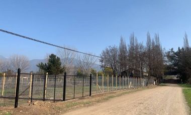 ARRIENDA, PAINE, TERRENO 2.500 M2, COLONIA KENNEDY
