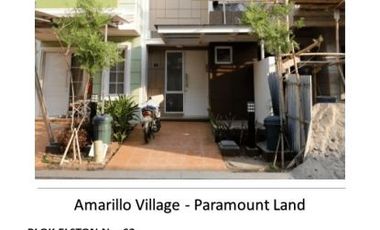 Cluster Amarillo Village Ready Stock @Paramount Land Desain Mewah di Tangerang