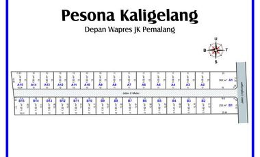 GRATIS N-MAX : Kavling Dekat Alun-Alun Pemalang, Legalitas SHM