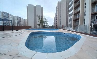 apartamento en arriendo en c.r bosque reservado piso 12. Cod A13548