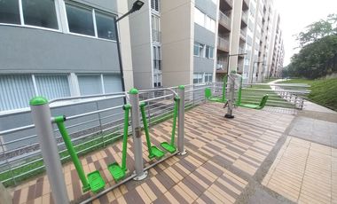 apartamento en arriendo en c.r bosque reservado piso 12. Cod A13548