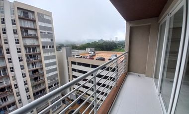 apartamento en arriendo en c.r bosque reservado piso 12. Cod A13548