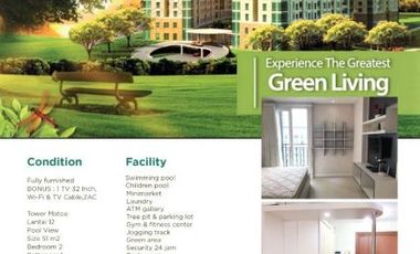 [FC8CBE] For Sale Woodland Park Apartment, South Jakarta - 2BR Furnished
