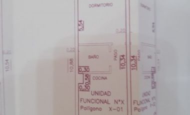 IMPERDIBLE DEPARTAMENTO 1 DORMITORIO EN VENTA