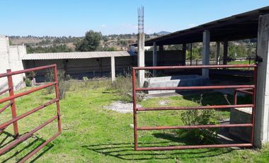 RANCHO EN VENTA EN ACULCO, ESTADO DE MÉXICO  OPORTUNIDAD