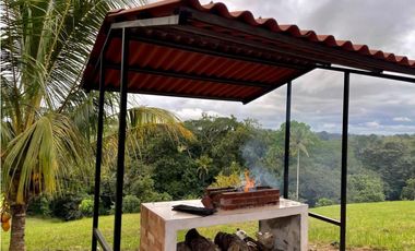 VENTA TERRENO DE 12MIL M2 CON CABAÑA - HACIENDA SANTA DOMENICA