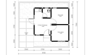 Rumah Modern Type 27m2 Harga 180 Juta di Daerah Klaten