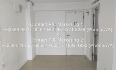 Disewakan Tahunan Apartemen 2BR Bassura City Tw H lt23 AG Un Furnished AC