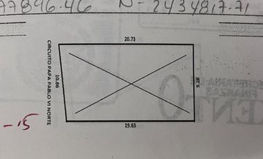 NORTE MAGNIFICO TERRENO EN VILLAS DE MONTECASSINO SUPER UBICADO