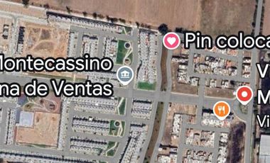 NORTE MAGNIFICO TERRENO EN VILLAS DE MONTECASSINO SUPER UBICADO