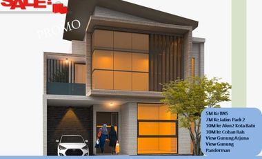 Rumah Villa Dijual Di Batu Malang Tipe 67 5 menit ke JATIMPARK2