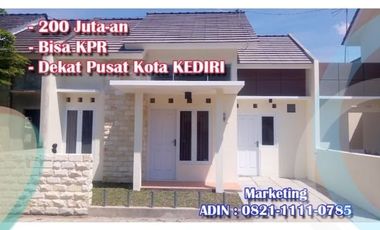Jual Rumah di Kediri Kota, WA. 0821-1111-----