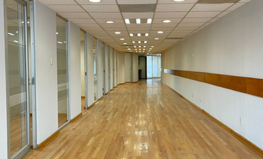 Oficina en renta -225 m2-Piso 8, Anzures, CDMX.