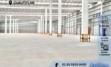 Opportunity to rent an industrial warehouse in Cuautitlán