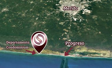 Departamento frente al  mar con club de playa, areas verdes y amenidades, en pre