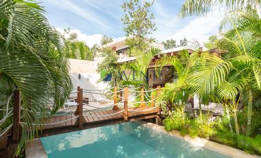 Casa amueblada en venta, Villa Oasis, La Veleta, Tulum