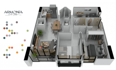APARTAMENTO EN PROYECTO EN BELLA VISTA, ARMONIA