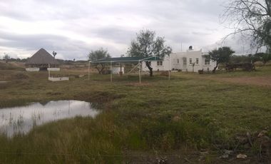 VENTA DE TERRENO CON PALAPA PARA CASA DE CAMPO EN ASIENTOS AGUASCALIENTES