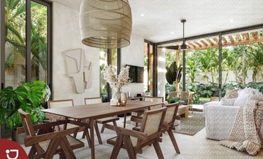 Casa en venta Tulum, residencial con parque multisensorial