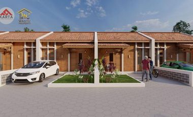 TINGGAL 1, RUMAH MURAH DESAIN KLASIK MODERN DEKAT SMPN 1 PRAMBANAN, KLATEN