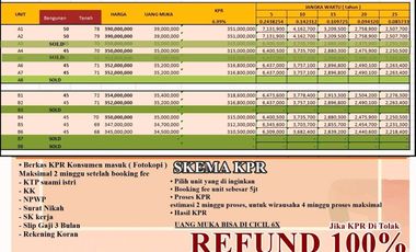 Rumah baru modern siap huni di Prambanan 300 jtaan