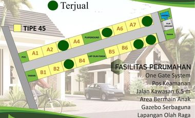 Rumah baru modern siap huni di Prambanan 300 jtaan