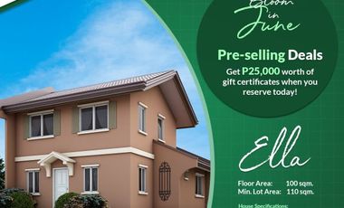 Ella House and Lot in Alfonso, Cavite