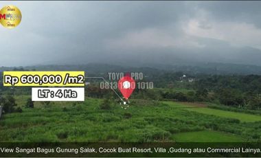 Dijual Tanah Untuk Kawasan Pergudangan | 3 KM EXIT TOL BOCIMI | Cigombong bogor