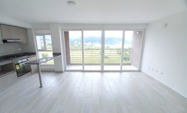 apartamento en arriendo en c.r bosque reservado  piso 14. Cod A13930