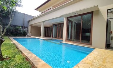 Town House di Cipete dg Privat Pool dan Taman & Semi Furnished HSE-A0517