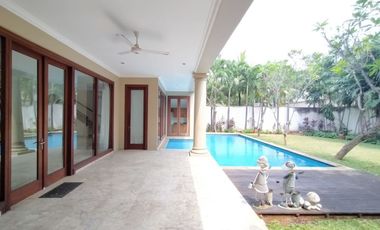 Town House di Cipete dg Privat Pool dan Taman & Semi Furnished HSE-A0517