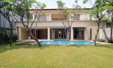 Town House di Cipete dg Privat Pool dan Taman & Semi Furnished HSE-A0517
